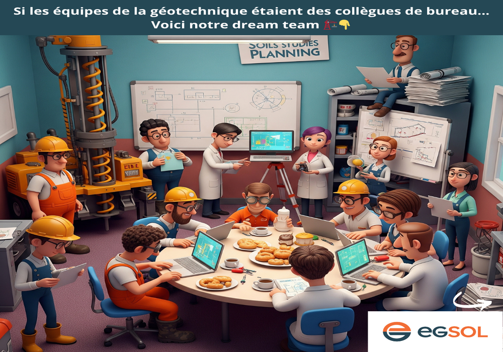 SI les équipes géotechniques étaient des collègues de travail...